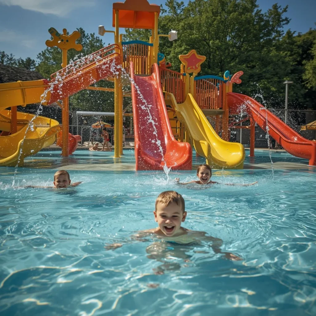 children’s water play